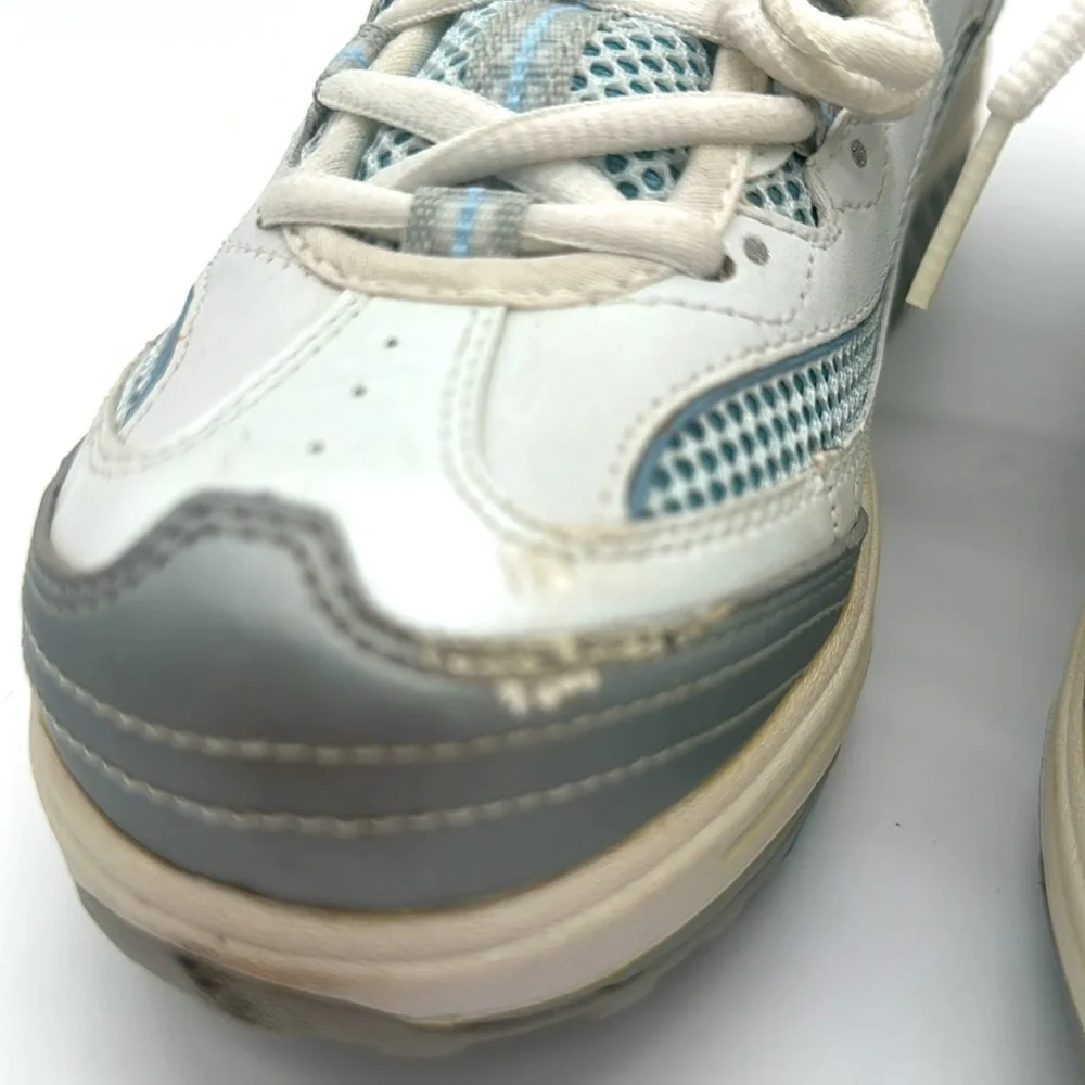 Skechers Shape Up (11803) Shoes Women’s Size 7.5 White - Blue - Silver